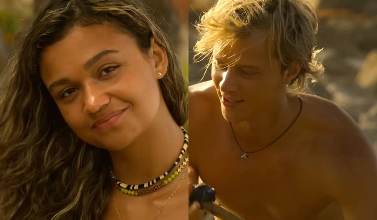 JJ e Kiara esbanjam química na 3ª temporada de Outer Banks