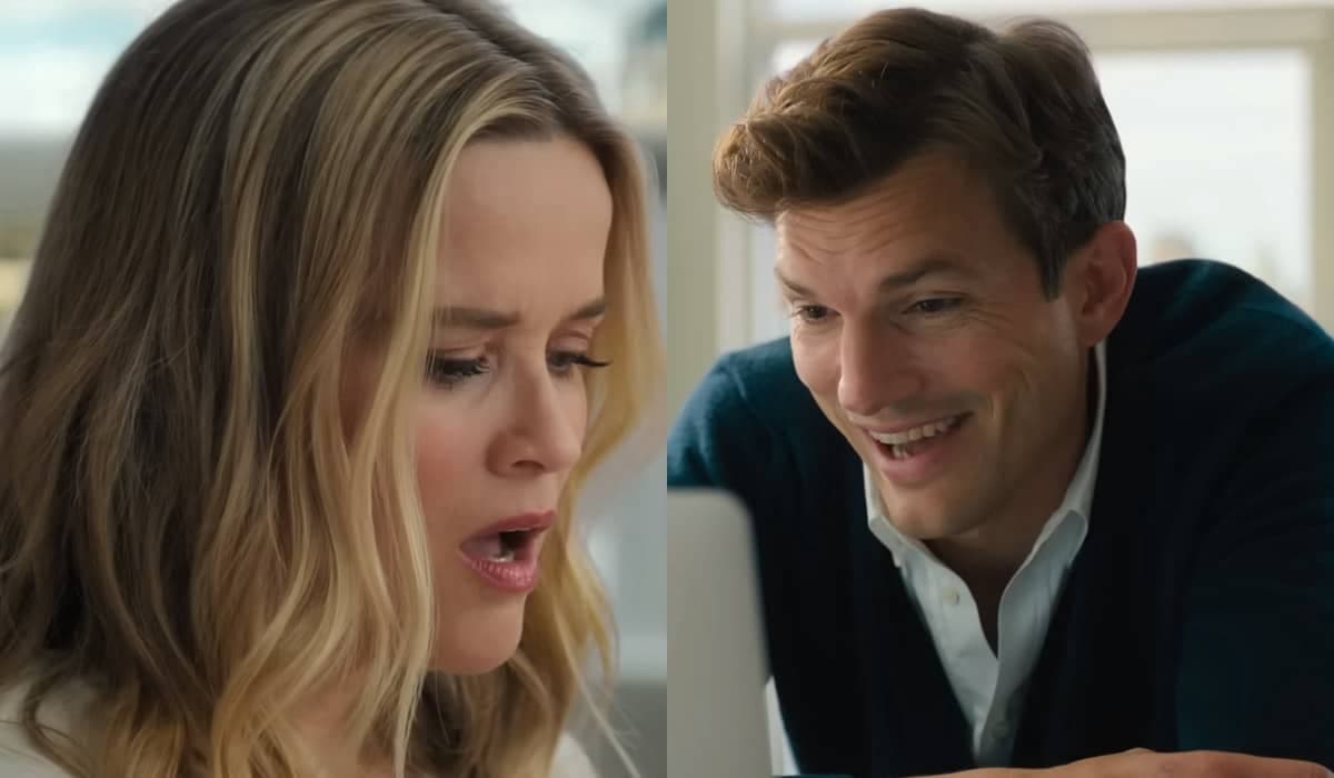 Reese Witherspoon e Ashton Kutcher esbanjam química em 'Na Sua Casa ou na Minha?'